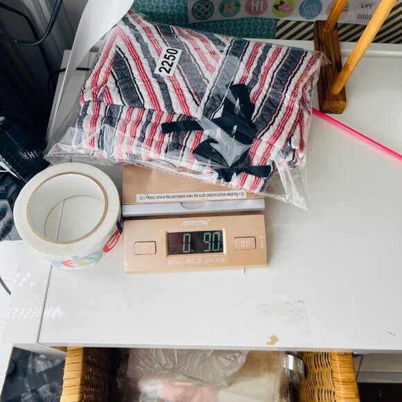 Caslon Womens Striped Seersucker Skirt With Pockets - Picture 6 of 6